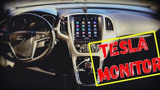 Tesla monitor / Opel Astra J / Обзор