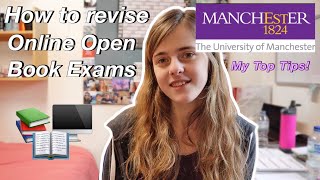 How to Revise for Open Book Online Exams // Manchester University January Exam Season