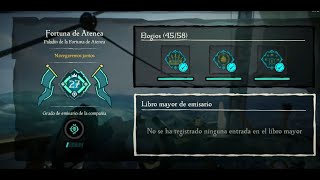 Sea of Thieves - Directo - Subiendo reputación de athenea!!