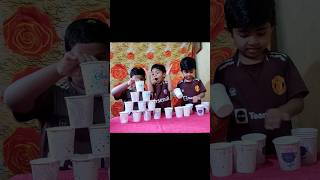 Cup pyramid challenge