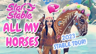 All My Horses on Star Stable! Stable Tour '23