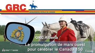 Le promulgation de mars ouest pour célébrer le Canada 150