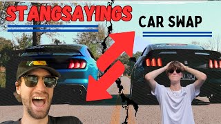 Swapping Cars Goes WRONG!! (BROKE HIS CAR!!)