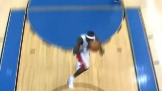 Pops Mensah-Bonsu steals and dunks (Toronto Raptors at Washington Wizards)