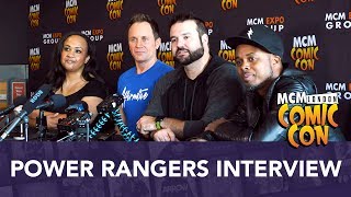 Mighty Morphin Power Rangers Cast Interview MCM Comic Con London