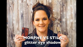 MORPHE vs STILA- which liquid metallic/glitter is best???