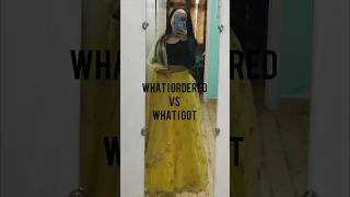 Lehenga #haul #meesho  #review #wedding  #viral#trending #shorts#youtubeshorts #explore #new #grwm