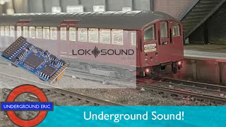 EFE 1938 stock WITH DCC SOUND! - ‘Underground Sound’ for ESU Loksound V5 decoders