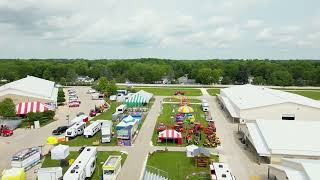 Ozaukee County Fair 2023 Progress;  Monday - Wednesday