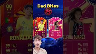 FIFA 23 Ronaldo Jr 🆚 FIFA 23 Delfina Suarez 🤯😱 ( 1vs 1 ) 🔥🥵