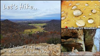 Indian Fort Lookout & Devil's Kitchen (Arch) - Indian Fort Mountain - Kentucky - 11/20/23