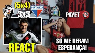 REACT VASCO X FORTALEZA REAÇÕES RIVAIS MELHORES MOMENTOS E PÊNALTIS 5X4 COPA DO BRASIL 2024