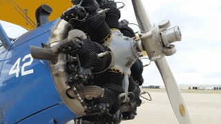 Crazy Cold Start OLD RADIAL AIRPLANE ENGINES and LOUD SOUND