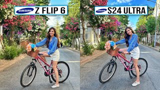 Samsung Galaxy Z Flip 6 vs Samsung Galaxy S24 Ultra Camera Test