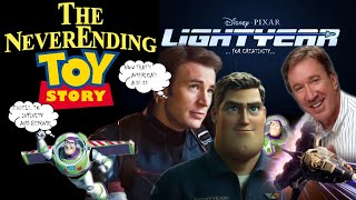 Lightyear Movie, The Never ending toy story, Disney's Pixar milks franchise, Hollywood America's A##