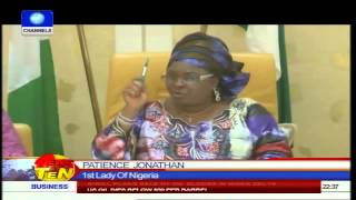 Chibok Girls First Lady Dame Patience Jonathan Breaks Down In Tears