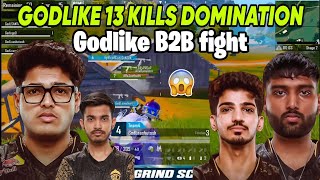 🇮🇳Team godlike 13 kills domination😱 Godlike back to back fight🔥#jonathan #godlike #bgmi #bgmilive