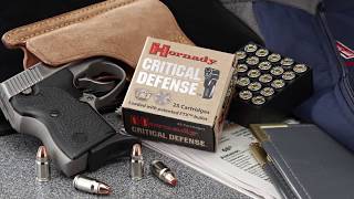 Hornady Critical Defense .32 North American Arms (NAA) Flex Tip Xpanding (FTX) Ammunition