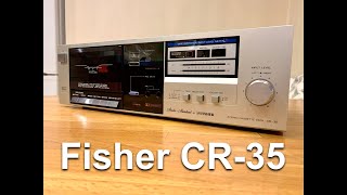 FISHER CR-35 stereo cassette deck