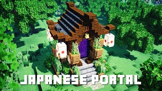 Minecraft: How To Build a Japanese Nether Portal