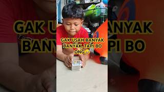 GAK USAH BANYAK BANYAK, TAPI BO ONG #kartutepuk #tepukkartu #mainananak