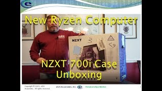 NZXT H700i Computer Case Unboxing