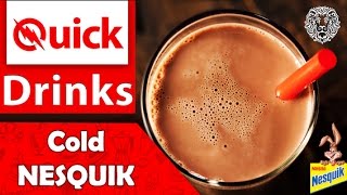 كيفية عمل نسكويك بارد في 2 دقيقة -How to make Cold Nesquik in 2minutes