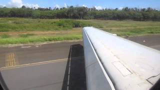 (HD) Hawaiian Airlines 717 - Short Final & Landing at Kahului Airport