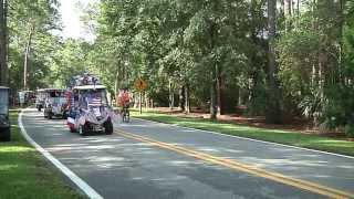 Fort Wilderness Campground 4th of July 2013 Golf Cart Parade [HD] ©