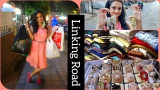 Mumbai Bandra linking road shopping ,street shopping मुंबई बांद्रा लिंकिंग रोड शॉपिंग