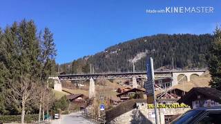 Bounding with ate Carol in Gstaad Switzerland 🇨🇭