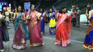 Part 8 Bathukamma at TPAD Dasara in Dr Pepper Star Center Arena, Dallas, TX 10/17/2015