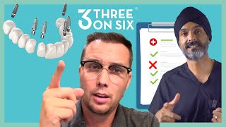 Dr. Roberts Responds - All-on-4 vs 3-on-6 What's Better For a Full Set of Teeth on Dental Implants