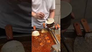 Asian street food tofu