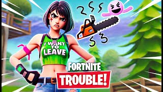 Why Tryhard Hate The Chainsaw In Fortnite!  വെറുപ്പിച്ച