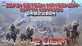 ZOMIN OQTOSH MAYDONIDA BERDIBEK JOʻRAYEVNING KATTA ULOQ KOʻPKARISI 2 QISIM