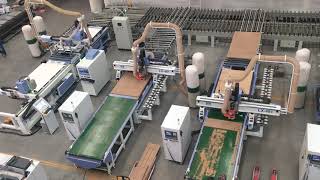 Automatic production line for cabinets doors! 👍👍👍👍👍