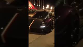 Pagani Zonda Viola. Exhaust Sound.