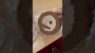 Oops - Chocolate Japanese rollcake 🤤😭 #shorts #youtubeshorts #viral #japan #lawson #food #fodie