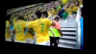 Gol de Thiago Silva - Brasil 2x1 Colômbia - Copa 2014