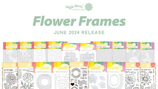 Waffle Flower June Release - Flower Frames