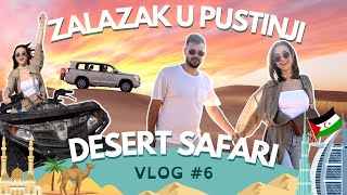 Lejla Ramović | Dubai vlog 6 | Idemo u pustinjuuu!🐫 Vožnja quadovima, Dune bashing i noć za pamćenje