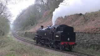 BR Standard Class 4 Tank No.80136  northbound light engine at Beck Hole [NYMR 2019]