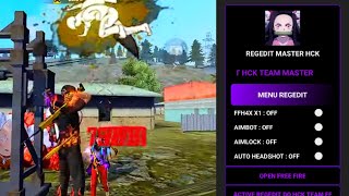 NOVO APK REGEDIT MASTER !! +AIMBOT + AIMLOCK ! FREE FIRE ! ANTBAN