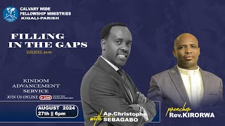 FILLING IN THE GAPS With Apostle Christophe SEBAGABO & Rev KIRORWA  || 28-08-2024