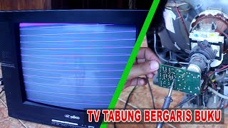 TV TABUNG CHINA GAMBAR GARIS BUKU/BLANKING VLOG 9