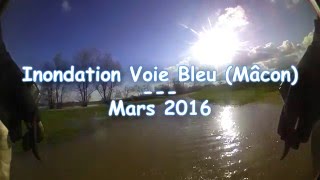 Inondation Voie Bleu - Mars 2016