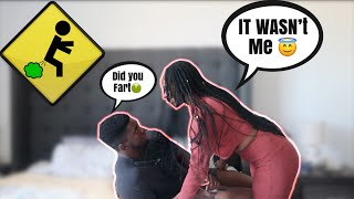 Funny Fart 🤢Prank on BOYFRIEND