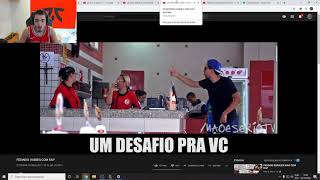 JOVIRONE REAGINDO A PEDINDO HABIB'S COM RAP