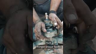 maruti Suzuki sx4 steering hard | torque sensor faulty | torque sensor change